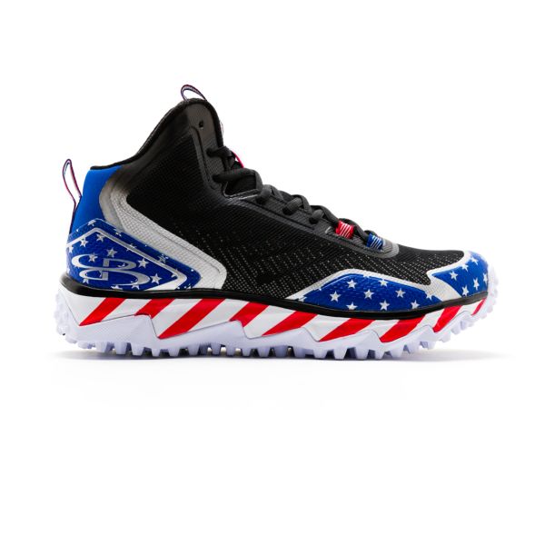 Men's Berzerk Stars & Stripes Mid Turf