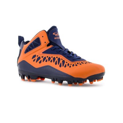 boombah red white and blue cleats
