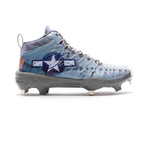 Men's Squadron Memorial Day Mid Metal Cleats