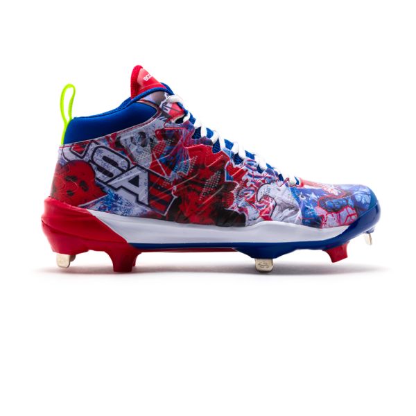 Men's Squadron USA Mid Metal Cleats