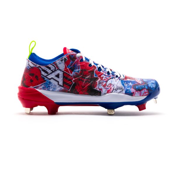 metal baseball cleats custom