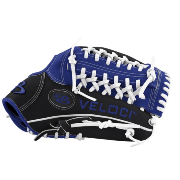 Veloci GR Series Slowpitch Fielding Glove with B17 Modified T-Web and Stiff Cowhide Leather B/RB/W