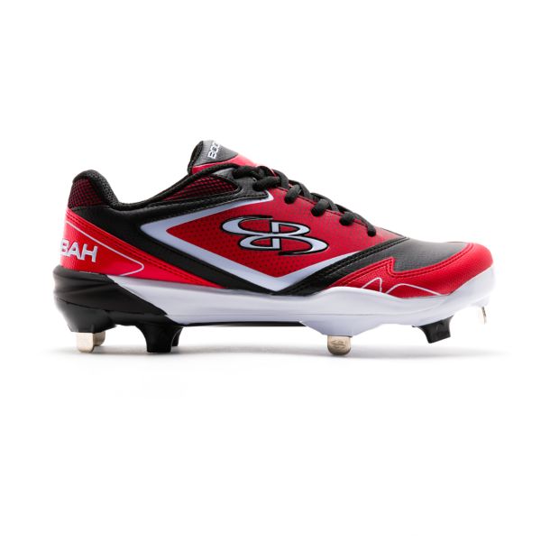 womens white metal softball cleats