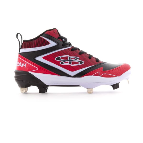 womens white metal softball cleats