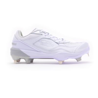 white softball cleats