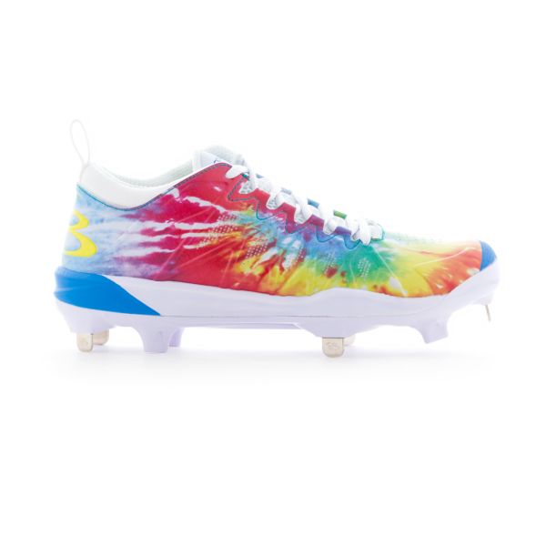 Women's Squadron Tie Dye Metal Cleats