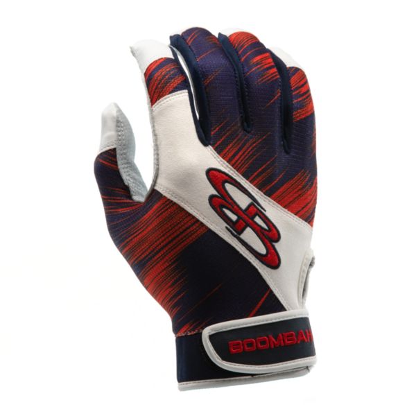 Adult Torva INK Batting Glove 3002 Scratch Navy/Red