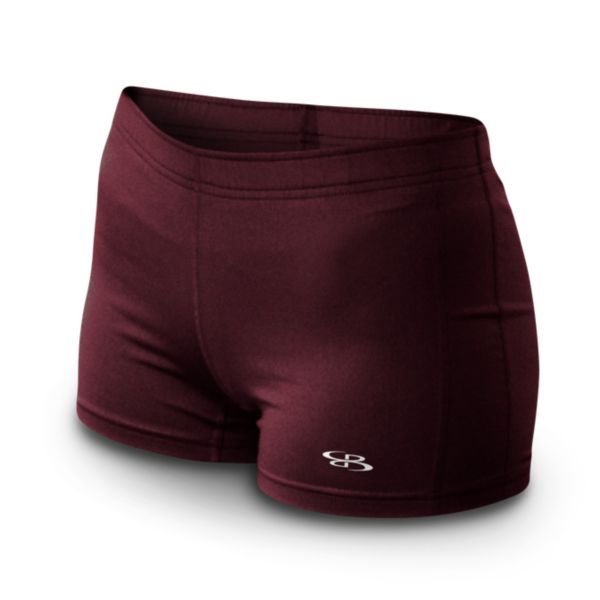 Women's Volleyball Fury Short Maroon