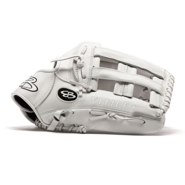 Vitilla Softball Fielding Glove-B4 H-Web White