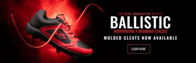 boombah molded cleats