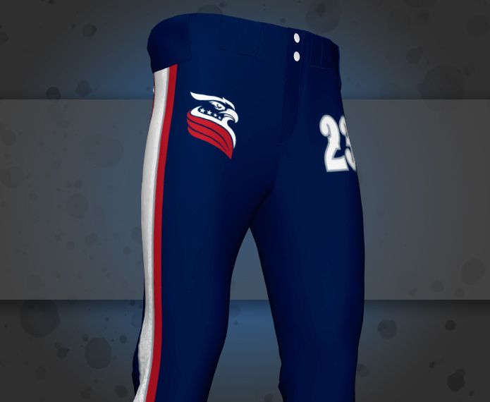Custom Full Dye Baseball Pants