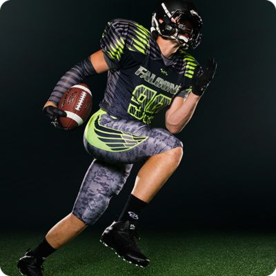 custom football uniform builder