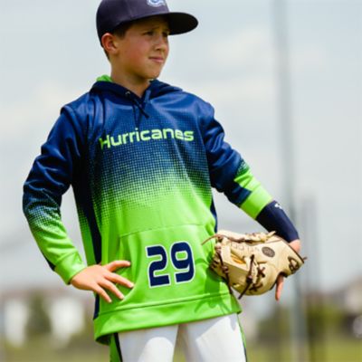 royal blue and black baseball jersey