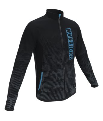 Sleek Woven Full Zip Jacket