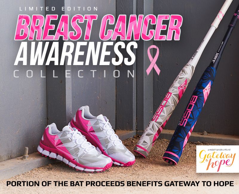 Breast Cancer Awareness Boss Softball Bat