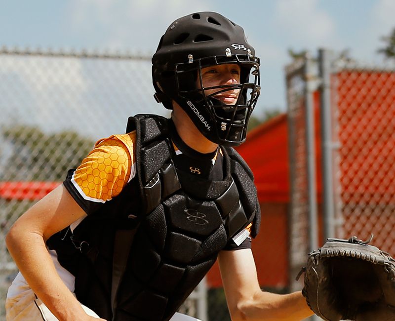 Catchers gear  Softball catcher, Baseball catchers gear, Softball