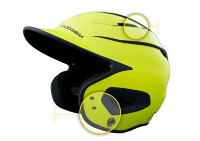 boombah helmet padding