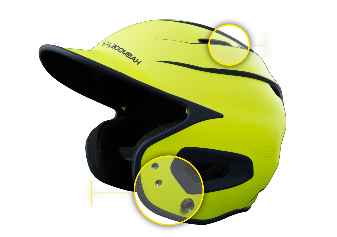 Boombah Defcon Sleek Profile Batters's Helmet