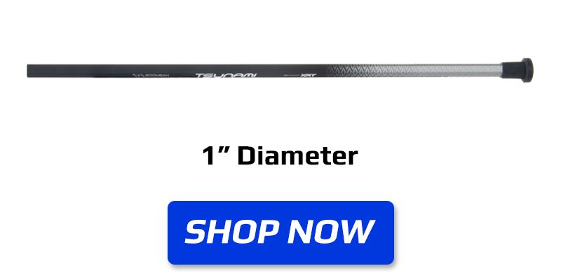 1 inch diameter lacrosse shaft