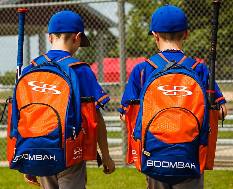 Boombah Superpack Baseball/Softball Bat & Gear Players Bag Pack/Backpack Lava 