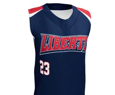 Boombah Custom Full Button Sleeveless Jersey