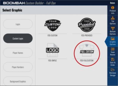 boombah uniform builder