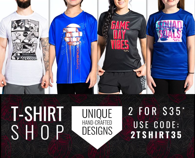 T-Shirt Shop - Baseball & Softball Tees | Boombah