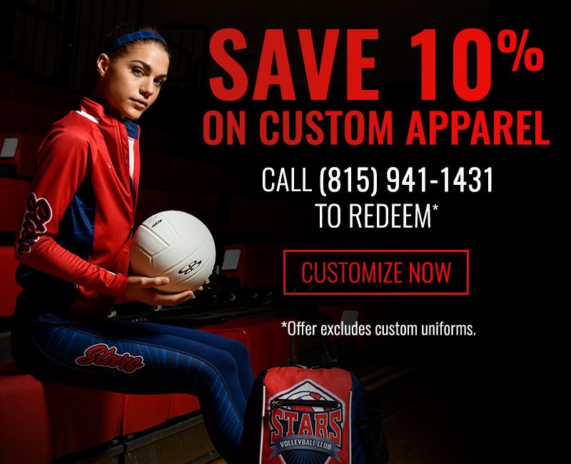 10% Off Custom Apparel