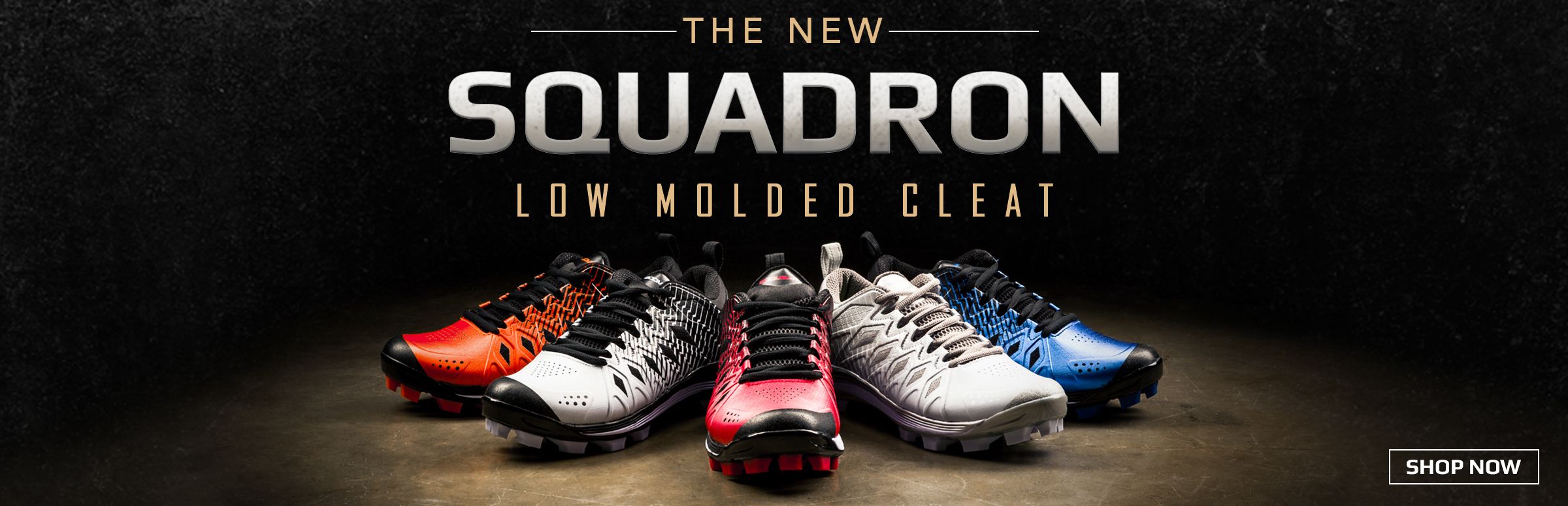 Boombah Squadron Low Molded Cleats