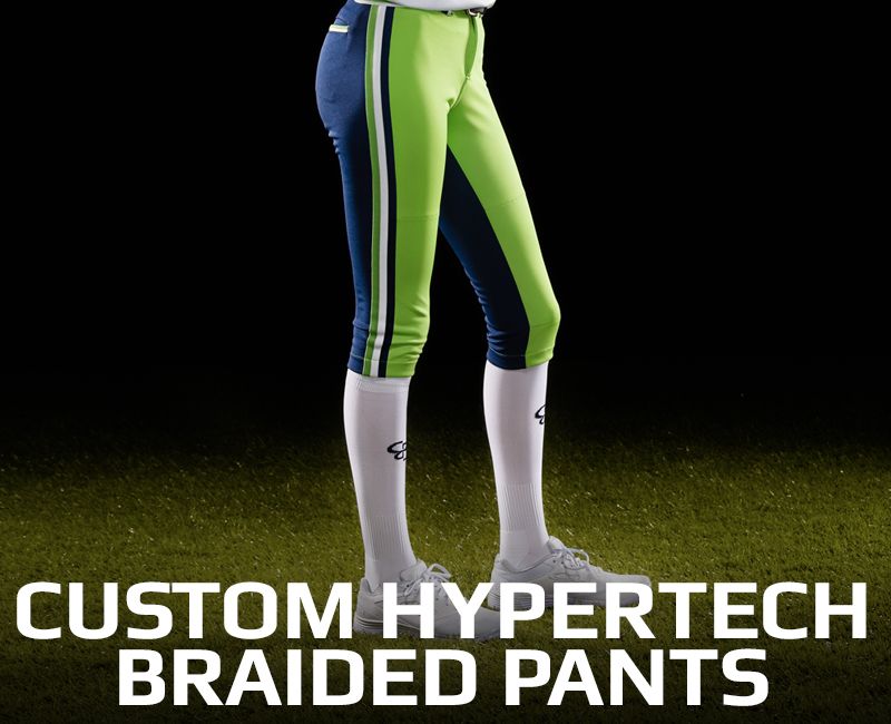 Women's Custom Braided Softball Pants