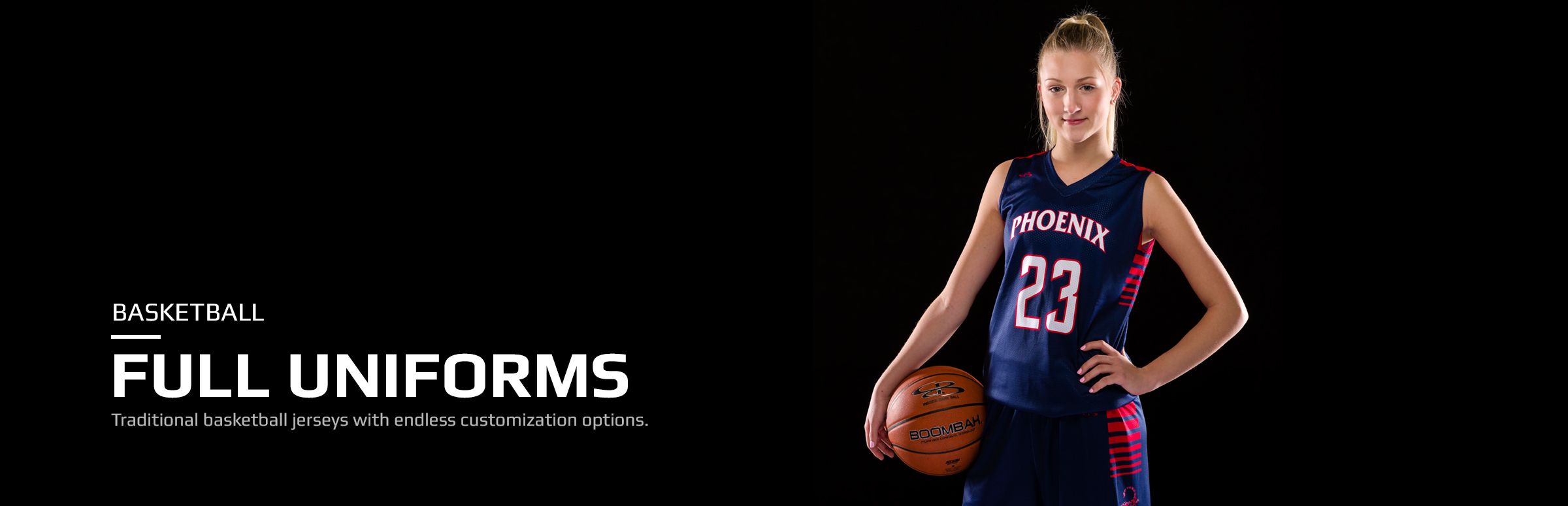 Women's Custom Basketball Uniform Jerseys Boombah
