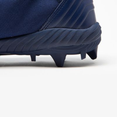 molded cleats on turf