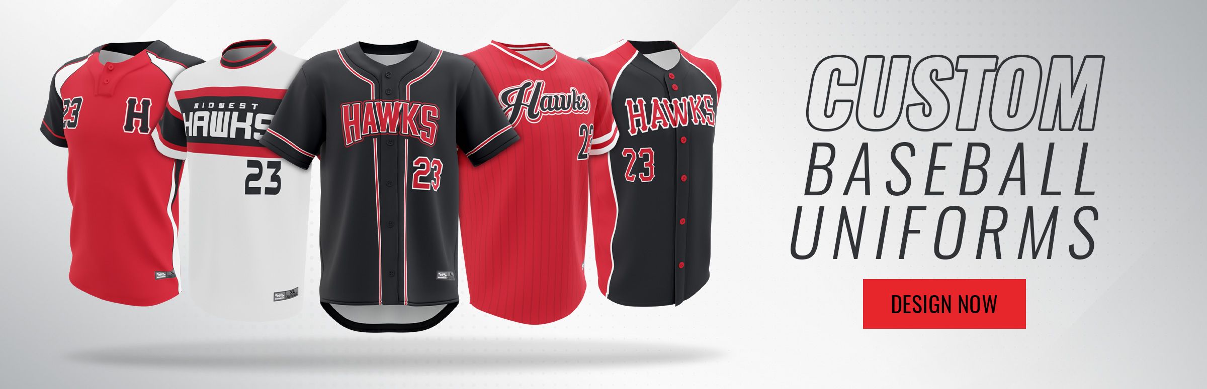 Custom Baseball Uniforms - Design Now