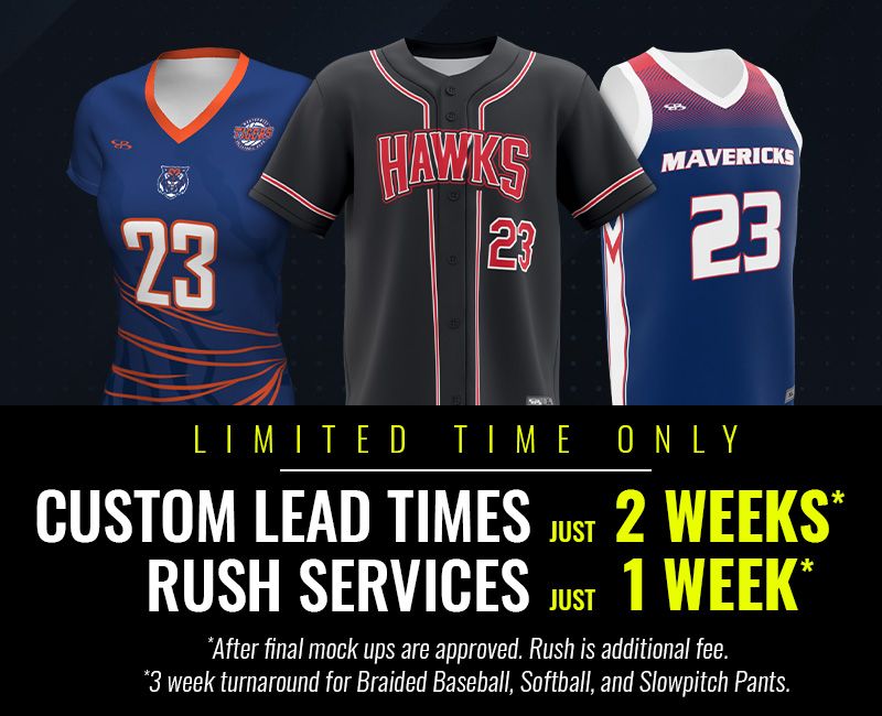 Custom Lead Times Are Just 2 Week for a Limited Time