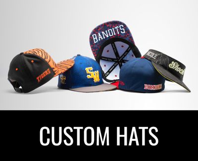 custom hats and hoodies