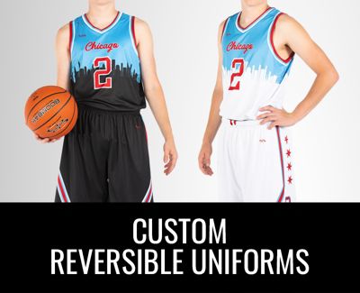 team reversible basketball jerseys