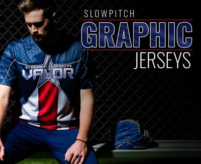 graphic softball jerseys