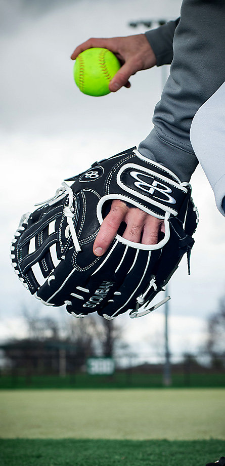 slowpitch softball fielding gloves