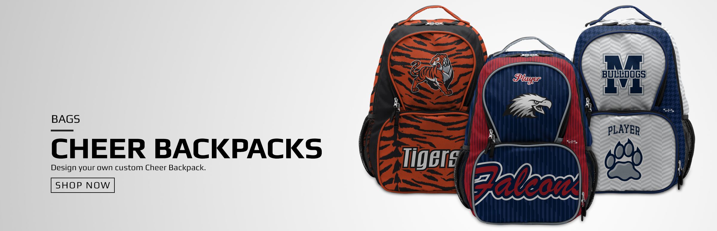 Boombah Custom Cheer Backpacks