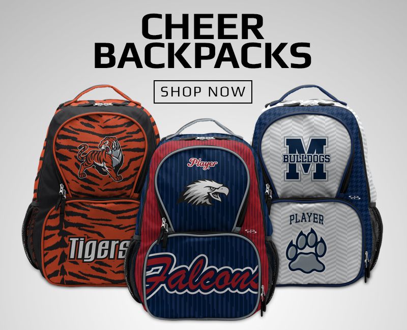 Boombah Custom Cheer Backpacks