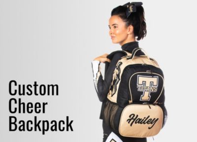 custom cheer backpacks