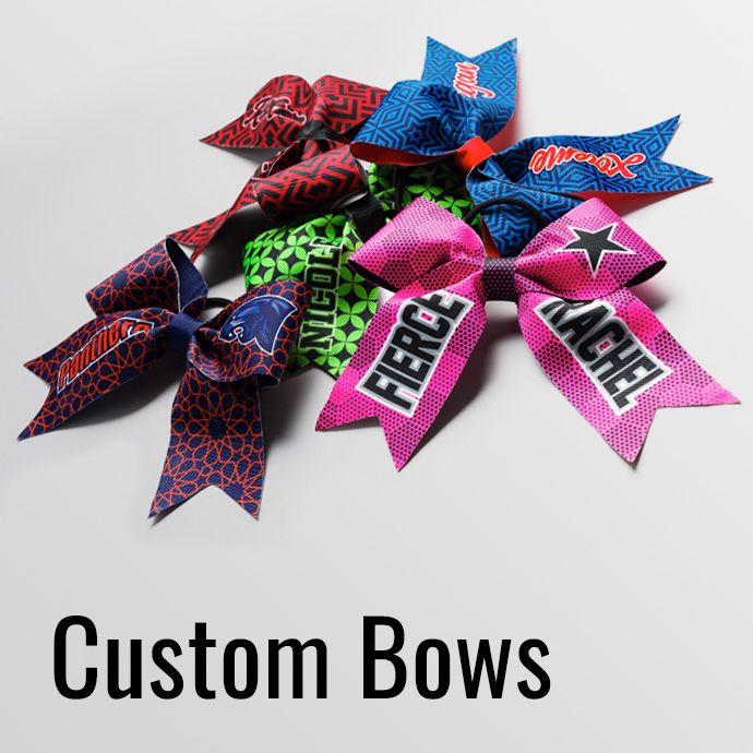 Custom Cheer Bows
