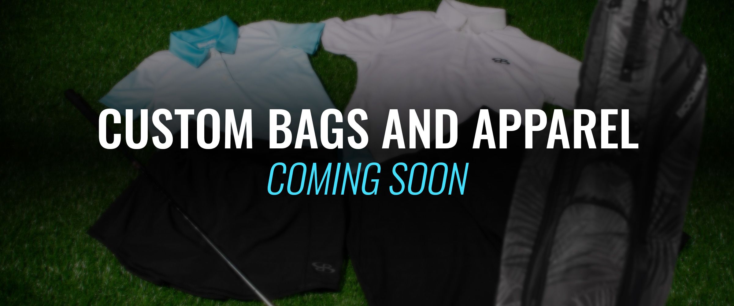Custom Apparel and Bags - Coming Soon