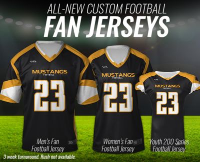 custom fan football jerseys