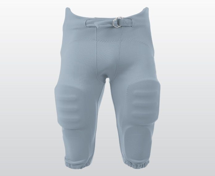 White integrated football pants