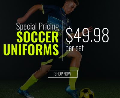 custom soccer team uniforms