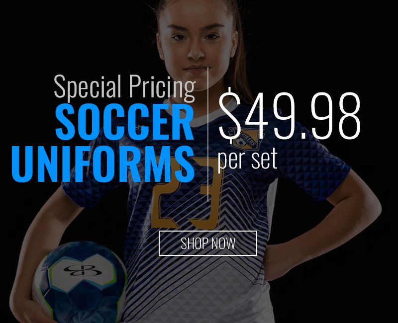 Boombah Custom Soccer Uniforms
