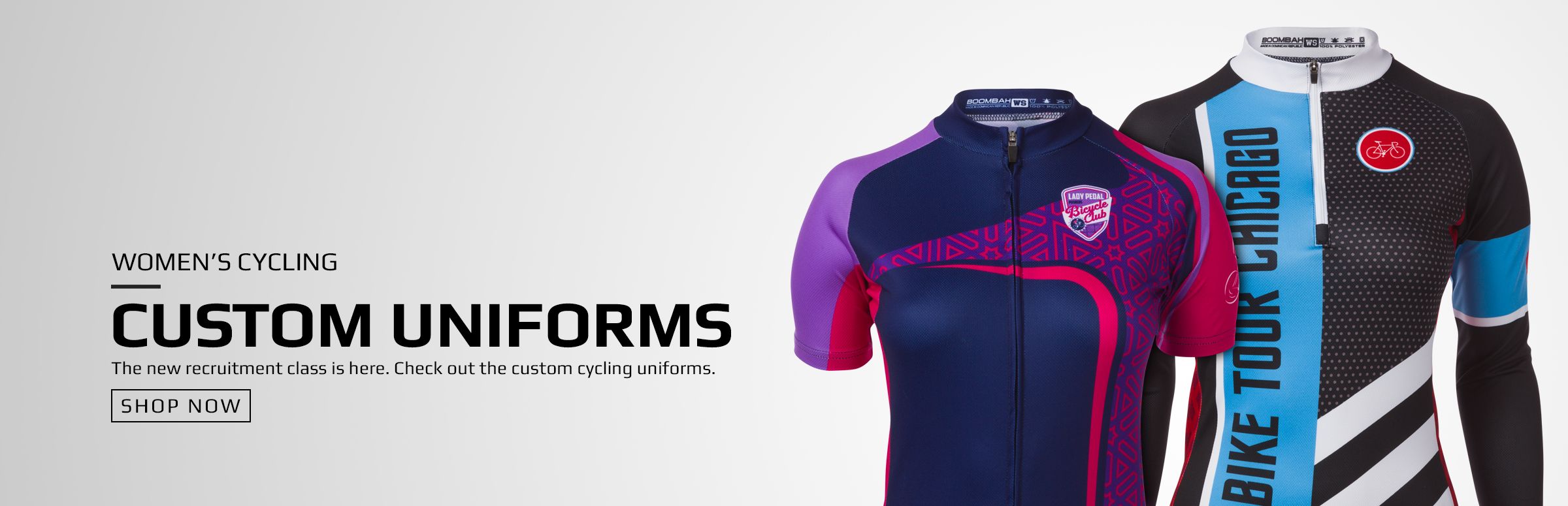 Boombah Women's Custom Cycling Uniforms