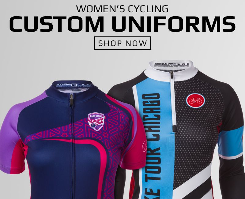 Boombah Women's Custom Cycling Uniforms