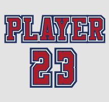 Boombah Full Dye Names and Number Set 1003